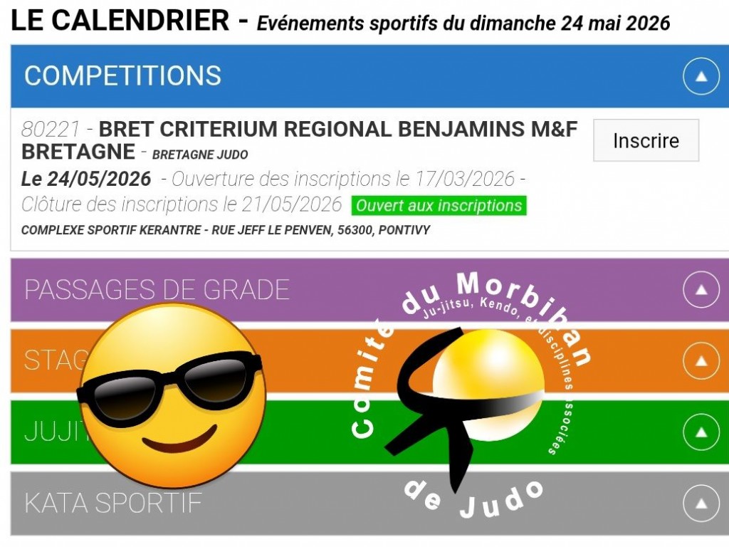 Image de l'actu 'Les Qualifiés Benjamines et Benjamins pour le critérium Régional (25 mai 2026)'